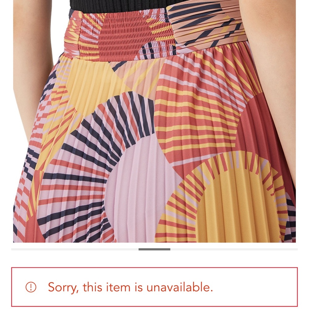 ba&sh Colorful Abstract Maxi Skirt - Picture 3 of 11
